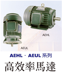 東元高效率馬達(AEHL / AEUL系列)